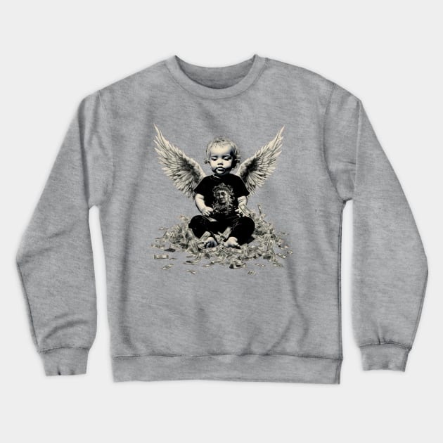 The Benjamins Baby Crewneck Sweatshirt by Avenue Metro